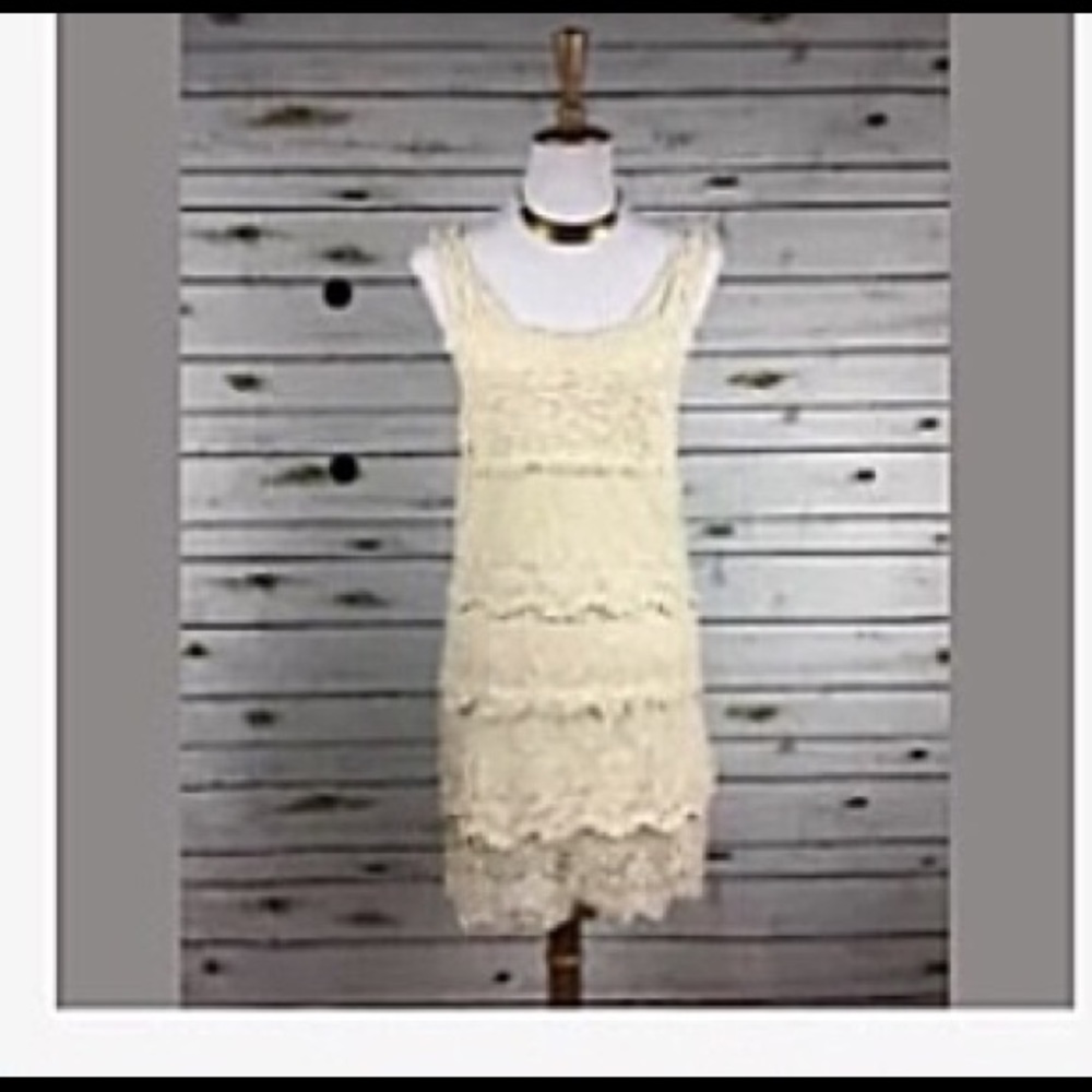American Eagle Bohemian Crochet Dress Small